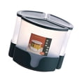 thumbnail image 2 of Caja contenedora de almacenamiento BLESIY 3 rejils 2 uds Contenedor de almacenamiento de arroz, 2 of 8