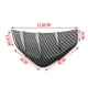 thumbnail image 3 of Difusor de labios de parachoques trasero del coche kusrkot 4 x Universal Negro, 3 of 8