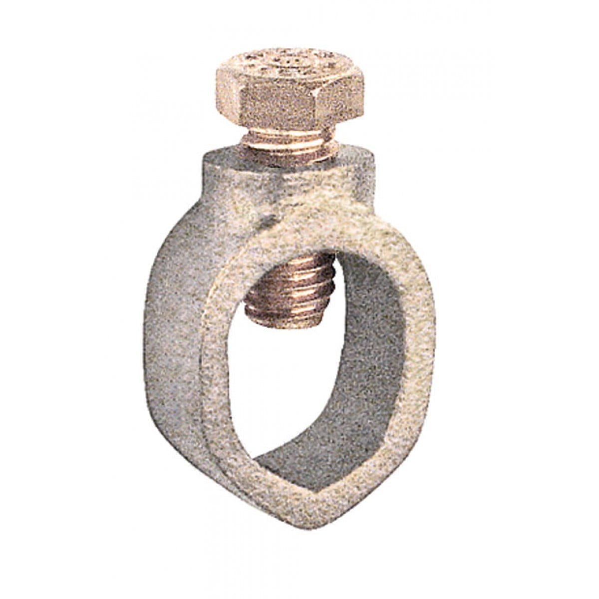 5 Pcs, 1/2 In. Ground Rod Clamp, Bronze Clamp w/Steel Screws to Connect Grounding Conductor to 5 Pcs, 1/2 In. Ground Rod Clamp, Bronze Clamp w/Steel Screws to Connect Grounding Conductor to