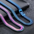 thumbnail image 5 of 8mm 24" New Stainless Steel Flat Snake Chain Necklace for Fashion Women Men Gift, 5 of 5