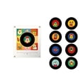 thumbnail image 3 of Christmas Vinyl Player Fridge Record NFC Magnetic Music Box Set Mini Jingle Magnets Refrigerator Audio with 9 PCS Programmable Playback Christmas Decor and Gifting, 3 of 6