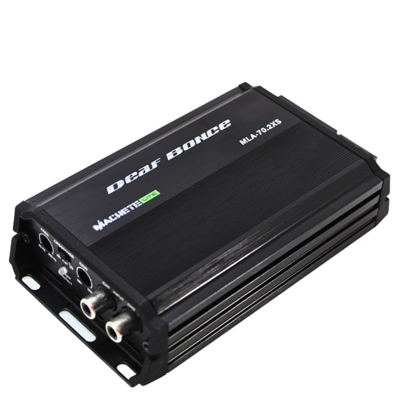 Deaf Bonce 70 Watts 4 ohm RMS 2-Channel Machete Class D Amplifier MLA-70.2 XS