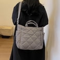 thumbnail image 4 of Quilted Tote Bag for Women Puffer Hobo Handbags Lightweight Puffy Cross Body Bag Padding Shoulder Bag Satchel Travel Bag 2023 Yellow, 4 of 6