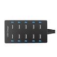 thumbnail image 1 of 40W Multi USB Charger 10 Ports Desktop Charging Station Intelligent Multi Port Charge Device For Smart Phones, Tablet And More ,Easy to Use, 1 of 7