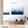 thumbnail image 4 of Elephant Stock Blue Mountains Iv Wall Art - Horizontal Canvas Wall Art - Living Room Wall Decor - Wellness Canvas - Blue And White Decor By Photoinc Studio - 12" x 8", 4 of 8