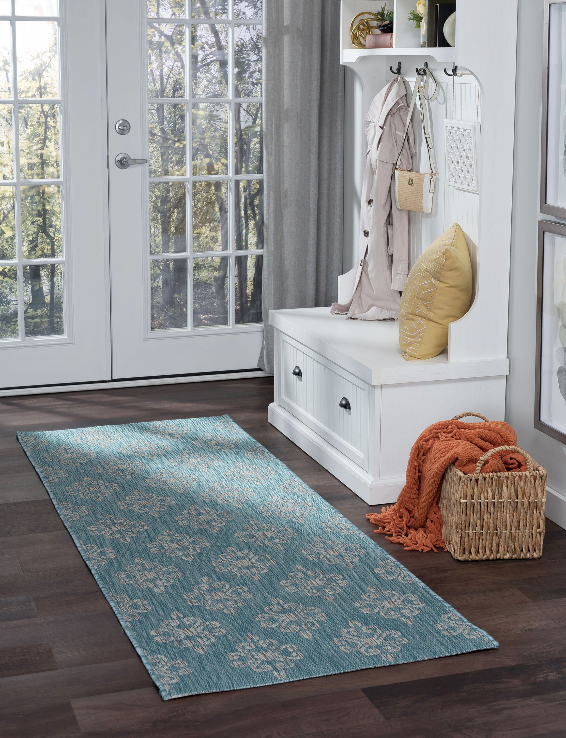 Bliss Rugs Visalia Transitional Indoor/Outdoor Runner Rug