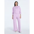 thumbnail image 2 of Scoop Women's and Women's Plus New Scubaknit Pullover Hoodie, Sizes XS-4X, 2 of 5