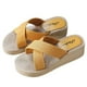 thumbnail image 2 of Zapatillas de verano para mujer, zapatillas de césped, zapatos de playa de tacón alto, zapatillas con correa cruzada Wmkox8yii hj789, 2 of 5