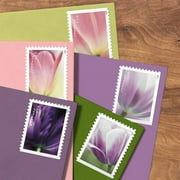 10 Tulip Blossoms USPS Forever Postage Stamp US First Class Flower Spring Wedding Holiday Celebrate Announcement Party (10 Stamps)
