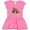 Raspberry with Polka Dots, variant on Inktastic Squirrel Superhero Landing with Acorns Gift Toddler Girl Dress
