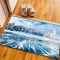 thumbnail image 5 of Nature Landscape Rugs, Bath Rug, Blue Rug, Winter Scenery Rug, Bridesmaid Gift Rug, Landscape Rugs, Non Slip Rugs, Farmhouse Rug, Large Rug, 2.6'x9.2' - 80x280 cm, 5 of 8