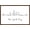 Mahogany Framed Version, variant on Line Art Skyline - New York City Wall Poster, 22.375" x 34", Framed