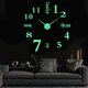 thumbnail image 4 of Reloj de pared decorativo Soledad silencioso con pilas, 4 of 7