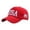 Red, variant on HAIJIE fishing hats Unisex Embroidered Baseball Cap Adjustable Twill Visor Hat Visor Women Large Hat Hats Visors Left Side Holy Visor Remote Control Visor And Tabletop Stand Foam Visor with Coil