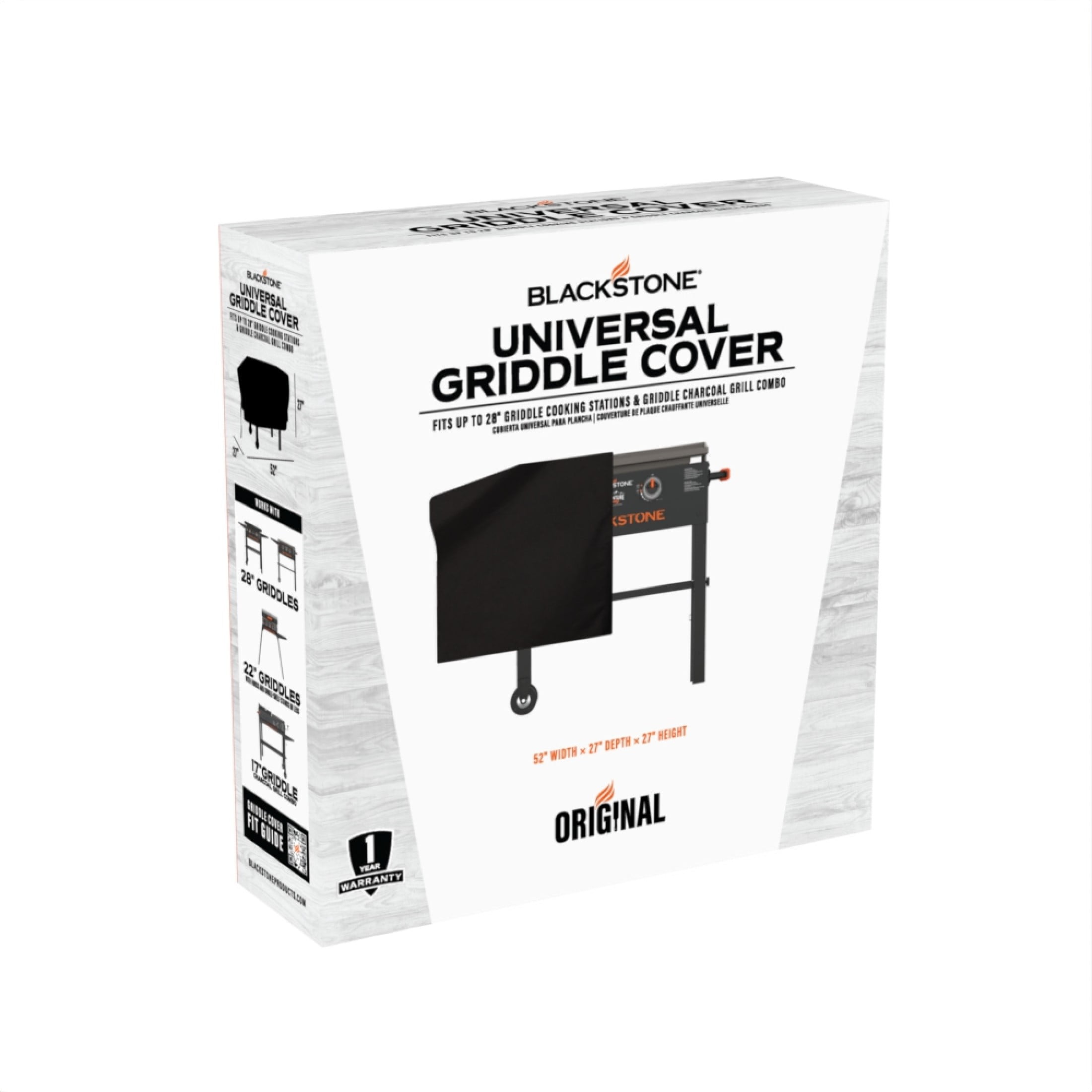 Blackstone 28” Griddle Cover – Fits up to 52" W x 27" D x 27" H