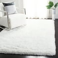 thumbnail image 2 of SAFAVIEH Ocean Braxton Solid Shag Area Rug, Ivory, 8' x 10', 2 of 7