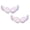 A22 C 31.5"x15.7" 2Pack, variant on 2Pcs Halloween Decorations Fairy Wings Angel Feather Wings With Elastic Straps Costume Cosplay Photography Props Halloween Supplies 25.6"X13.8"
