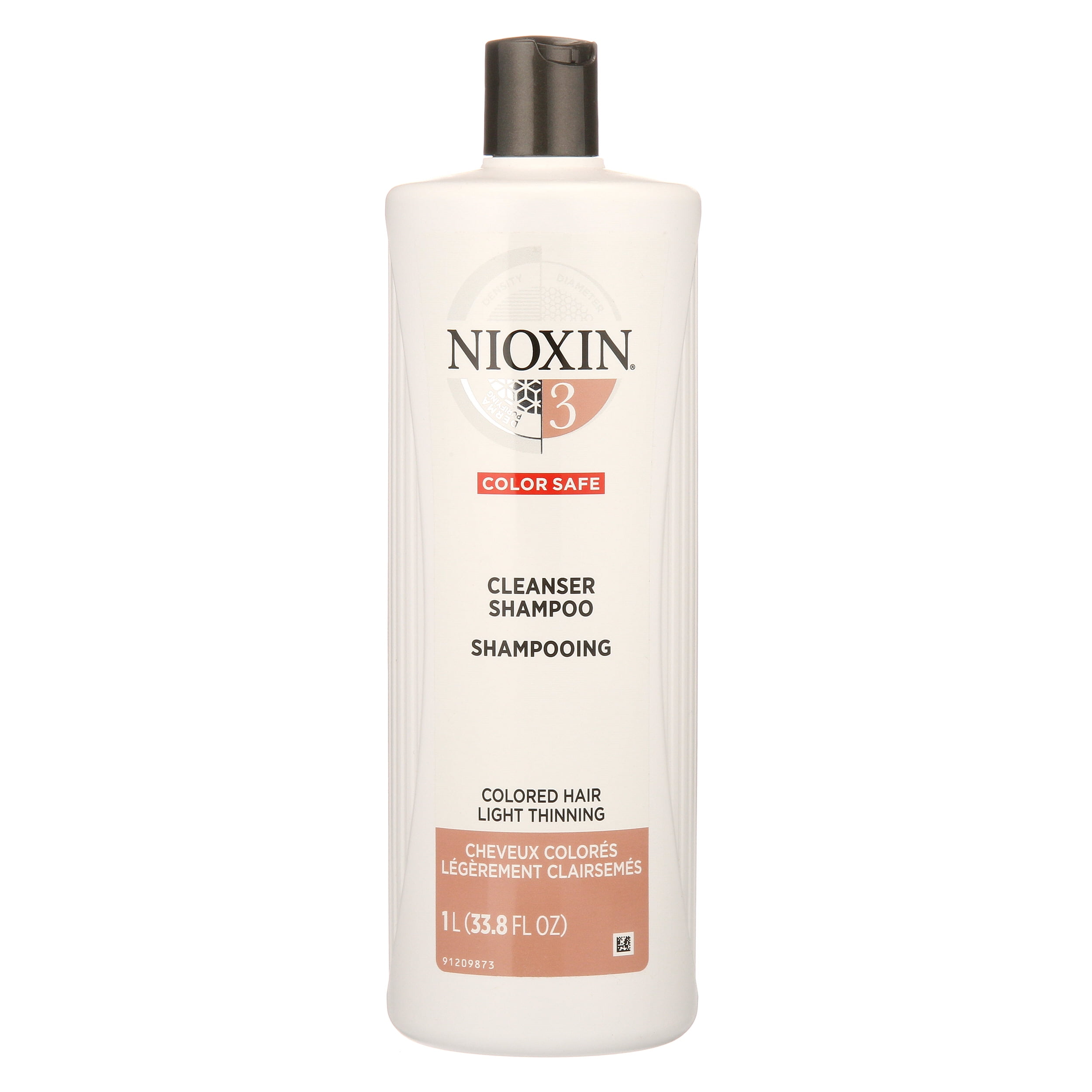 Nioxin System 3 Cleanser Shampoo, for Colored Hair/Light Thinning,  oz  