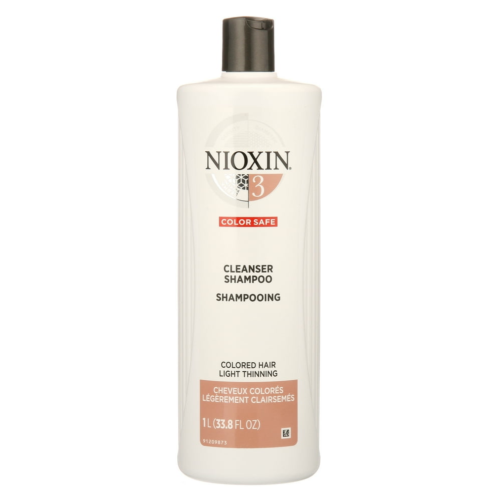 Nioxin (50 Off Deal) Nioxin 3 Cleanser Shampoo, Color Protection, 33