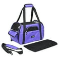 thumbnail image 4 of GOOPAWS Soft-Sided Dog & Cat Carrier Bag, Purple, 17'', 4 of 7