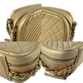 thumbnail image 4 of Pre-Owned CHANEL Shoulder Bag Leather/Metal Gold Women's z6622, 4 of 5