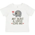 thumbnail image 3 of Inktastic Aunt and Uncle Love Me Nephew Boys or Girls Toddler T-Shirt, 3 of 5