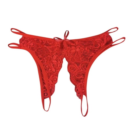 

Sngxgn Womens Underwear Seamless Women s Assorted Cotton Brief Panties Red One Size