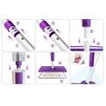 thumbnail image 6 of XYY Spray Mop, PMM with with Refillable Cartridge & Washable Microfiber Pad, Purple, 6 of 7