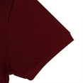 thumbnail image 6 of Hienoo Men's Solid Color Short Sleeve Polo Shirt, Sizes S-XXXL, 6 of 7