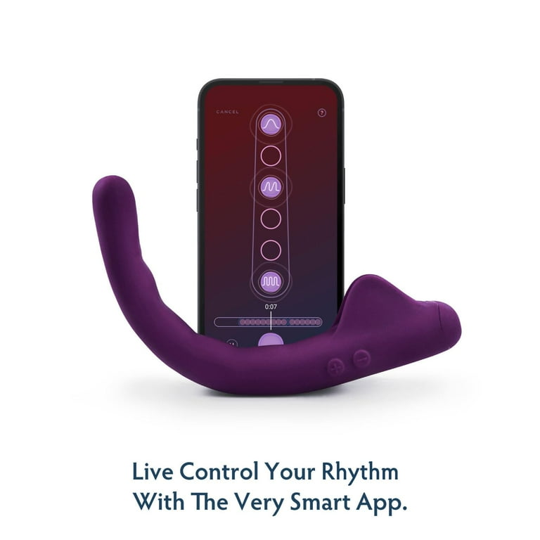 Crescendo 2 | Smart Vibrating Intimate Massager & Award-Winning  Ultra-Bendable Vibrator for Pelvic Wellness, Arousal Support & Natural  Lubrication - Walmart.com