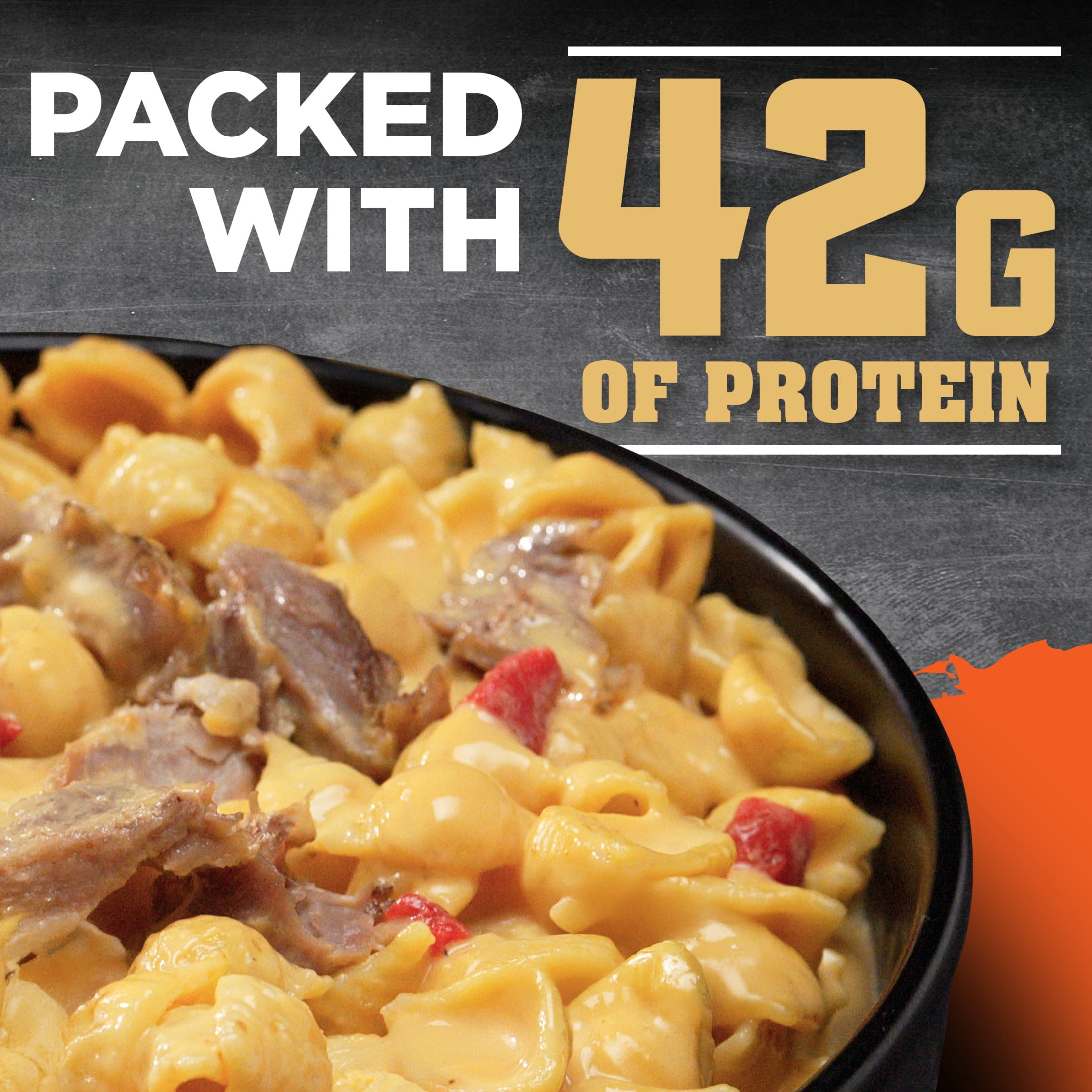 Devour Big Bowl Spicy Gochujang Pork Mac & Cheese, 14 oz Box