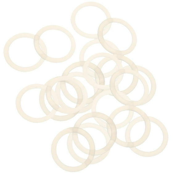 2x 10 anillos o sostenedor del adaptador del clip de del chupete del chupete del bebé del silicón para Hugo Anillos de chupete de silicona