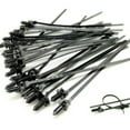 thumbnail image 1 of 50x Nylon Car Cable Tie Fastener Clips Loom Hose Clamp Fastening Zip Strap Kit, 1 of 9