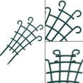 thumbnail image 6 of 12 Pack Trellis for Potted Plants,Garden Trellis for Climbing Plants Plastic Mini Climbing Plant Trellis Flower Pots Support Stackable Trellis for Climbing Plants Peas,Dark Green, 6 of 7