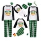 thumbnail image 4 of Pijamas familiares navideños a juego, conjuntos de pijamas verdes de ciervo, Navidad en julio, 4 of 4