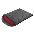 thumbnail image 3 of Saco de dormir para mascotas de poliéster rojo vino, impermeable, resistente al desgaste, para acampar al aire libre, cálido, cojín para cama de perro., 3 of 12