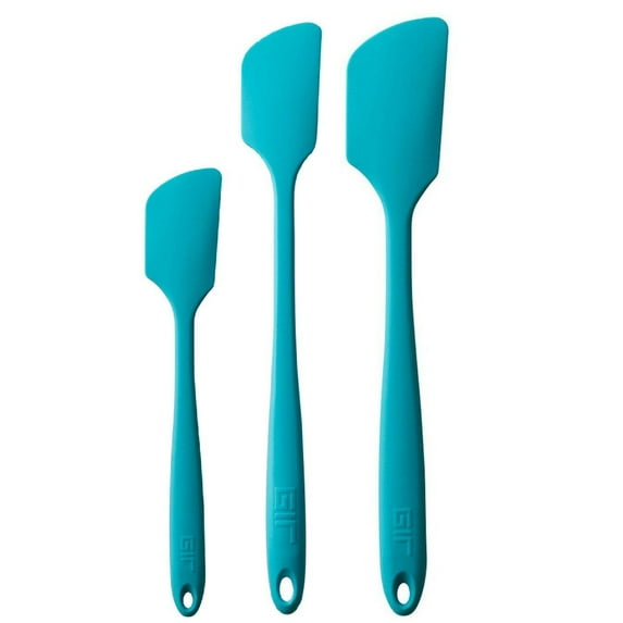GIR Get it Right 3pc Silicone Ultimate, Skinny & Mini Spatula Set - Teal