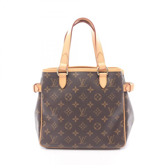 Pre-Owned Louis Vuitton Batignolles Handbag, Coated Canvas and Leather, Monogram Pattern,...