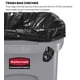 thumbnail image 3 of Bote de basura Rubbermaid Commercial Slim Jim, 23 L, verde (paquete de 4), 3 of 6