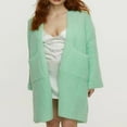 thumbnail image 3 of Womens Long Cardigan Sweaters Open Front Long Sleeve Chunky Cable Knit Duster Outerwear Maxi Fall Sweater Jacket S-XL, 3 of 5