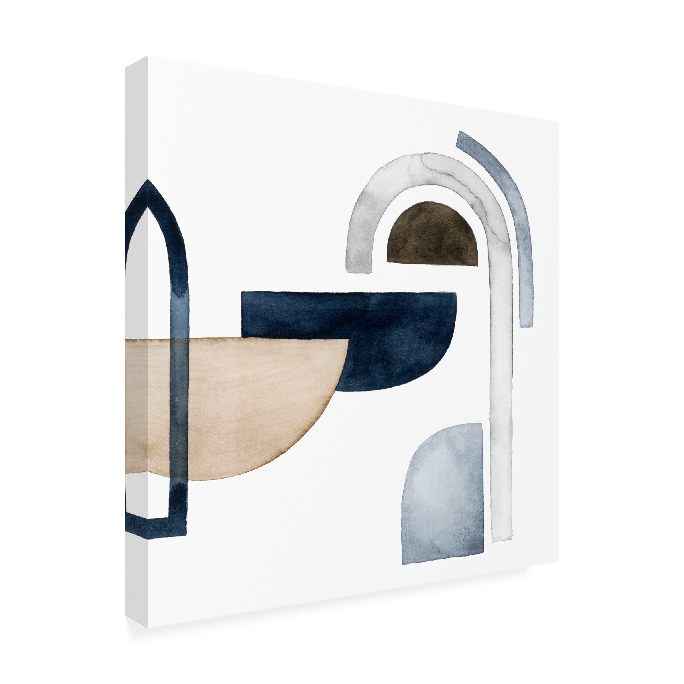 Grace Popp 'Moving Pieces V' Canvas Art