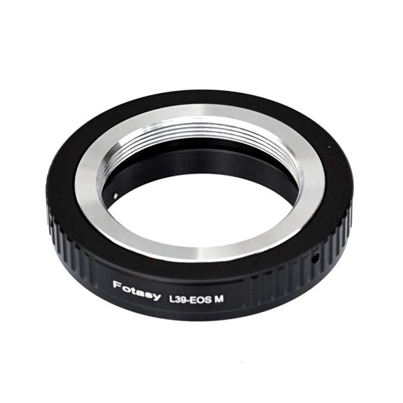 Fotasy Leica M39 39mm LTM Lens to Canon EF-M Mount Adapter, Compatible with M39 Lens and Canon EOS M Mount Mirrorless Camera M1 M2 M3 M5 M6 M6II M10 M50 M50 II M100 M200