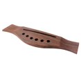 thumbnail image 5 of 6 Cordes en Bois de Rose Selle Traversante Pont de Guitare en Forme de Queue de Poisson pour Guitare Acoustique Folk Pièces de Rechange Accessoires, 5 of 5