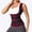 Rose Chaud, variante sur Babysbule Gaines Mode Femmes Ceintures Corset Sport avec Survêtement Tunique Élégante Corset Gaines