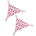 thumbnail image 1 of Hamac de Reptile, 2pcs Hamac de Dragon Barbu Triangulaire pour l'Escalade Modèle de Fraise Rose S, Modèle de Fraise Rose, 1 of 8