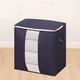 thumbnail image 5 of Almacenamiento resistente, asas reforzadas, bolsas de almacenamiento extra grandes, bolsa de ropa, cierre doble, ahorro de espacio, viaje, gran capacidad, bolsa de almacenamiento visual de ropa, verti, 5 of 6