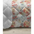 thumbnail image 3 of Floral Down Alternative Comforter, Vintage Romantic Wildflowers in Various Kinds Doodle Drawing Style Love, Microfiber Quilt for All Season, 5 Sizes, Pale Green Brown Peach, by Ambesonne, 3 of 3