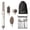 White, variant on InfinitiPRO by Conair® DigitalAIRE™ Hot Air Brush with multiple attachments