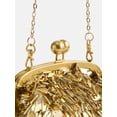 thumbnail image 4 of Free Assembly Women's Mixed Sequin Clutch Handbag, Gold, 4 of 5