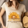 thumbnail image 4 of His Mercies Are New Every Morning Lamentations 3:23 Christian T-Shirt, Maroon, Size L, 4 of 6